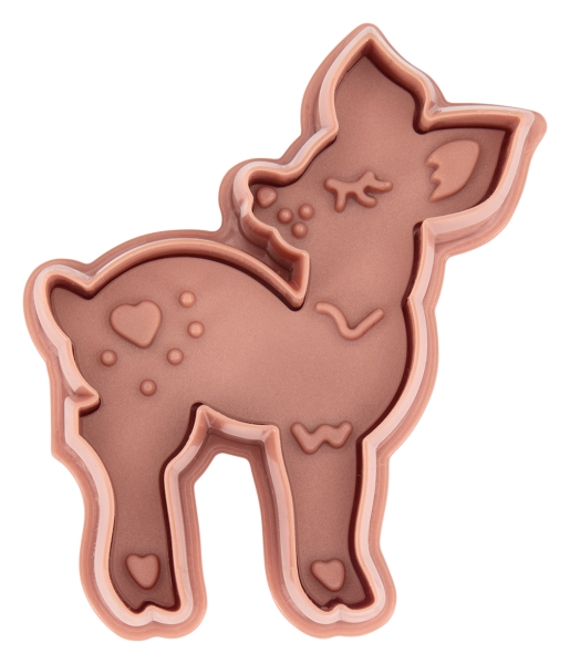 Plunger Cutter with Embosser - Deer
